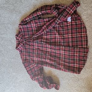 Long Sleeve botton flannel